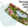 Маска многоразовая со вкладышами, вискоза и хлопок, redrobe 9