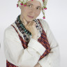 Сарафан с птицами, redrobe 59